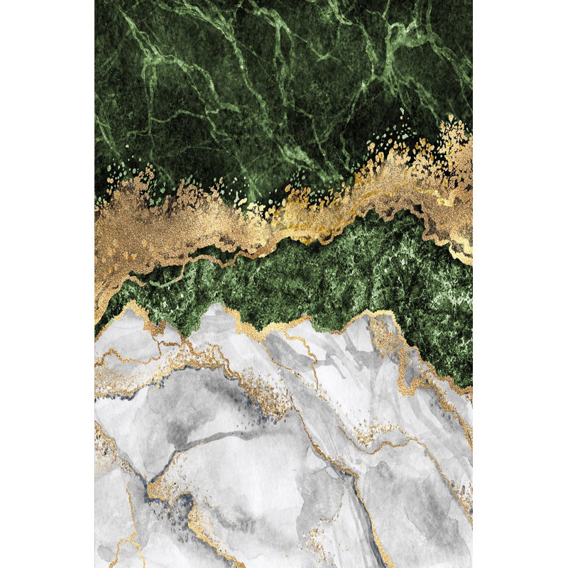 Stylish Hall Carpet Runner, 2.6 x 6.6 Feet | 100% Polyester, 650 g/m², 0.3 in Pile Height | Antibacterial & Non-Slip PVC Dot Underside | Machine Washable, Durable 3D Digital Print | Perfect for Home Décor