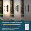 Luminaire mural d'extérieur 16 po