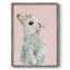Bunny Dressed Up Framed Print - Solid Wood-783289507
