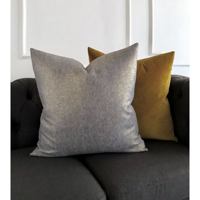 Leonis Metallic Decorative by Studio 773 Pillow Cover & Insert