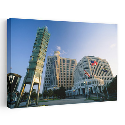 City Hall, Orlando, Florida, Usa Modern Abstract Architecture City Wall Art