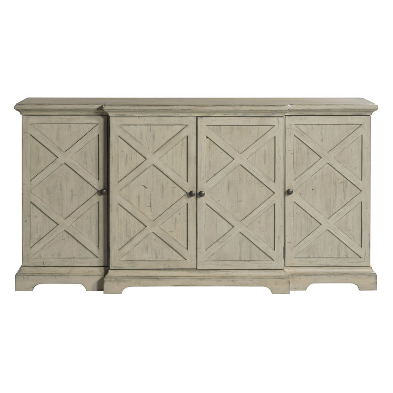 Painswick Solid Wood Accent Cabinet