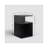 20'' S-Shaped End Table and Bookcase With Open Storage Shelves-1346976517