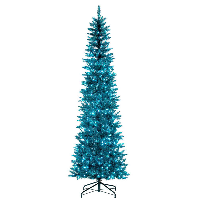 Artificial Christmas Tree with Lights, 8.5'