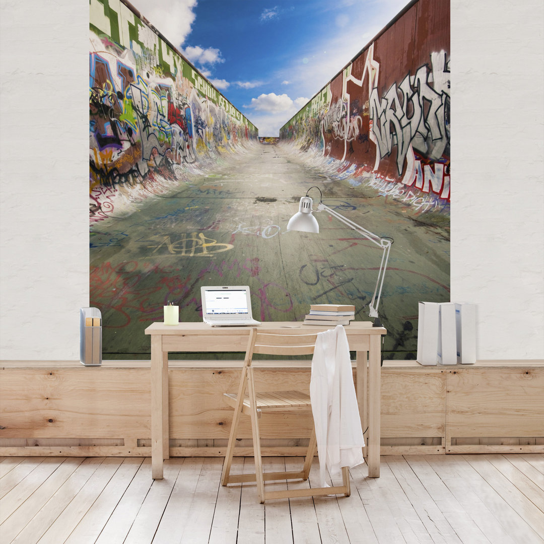 Skate Graffiti 2.88m x 288cm Wallpaper