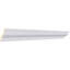 Endurathane Linus Crown Moulding, 4"H x 4"P x 5 5/8"F x 94 1/2"L, (7/8" Repeat), Factory Primed