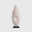 White abstract wood carving ornaments
