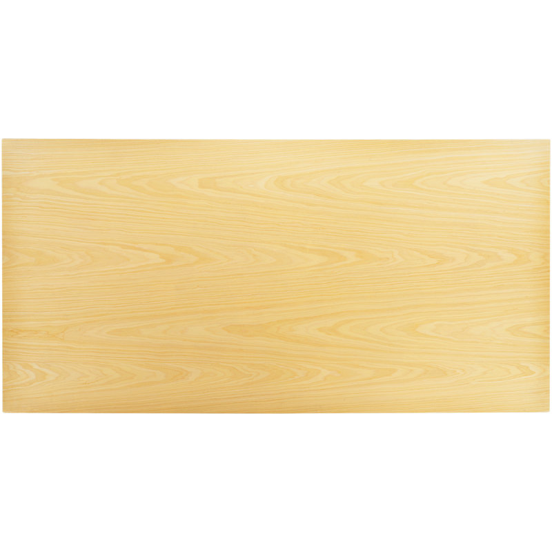 Plateau de table en bois, Chêne Naturel, H 1,5 po x l 47,2 po x P 29,5 po