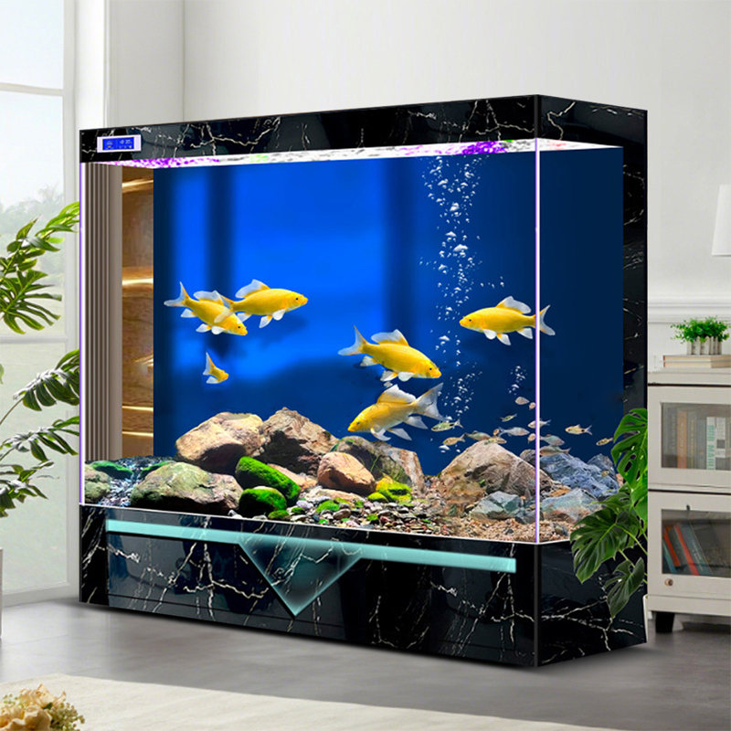 Aquarium 80-92 gallons, 51.18, Black