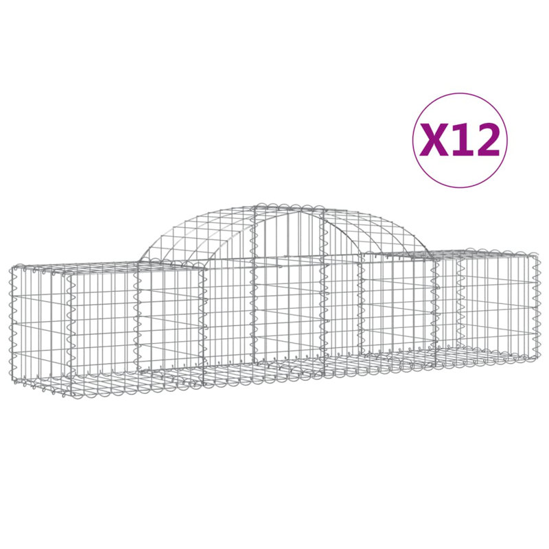 Briceida Silver Galvanised Iron, 60cm H x 200cm W x 50cm D