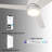 52"  3 - Blade LED Smart DC Ceiling Fan with Wall Control and Light Kit Included-1637029390