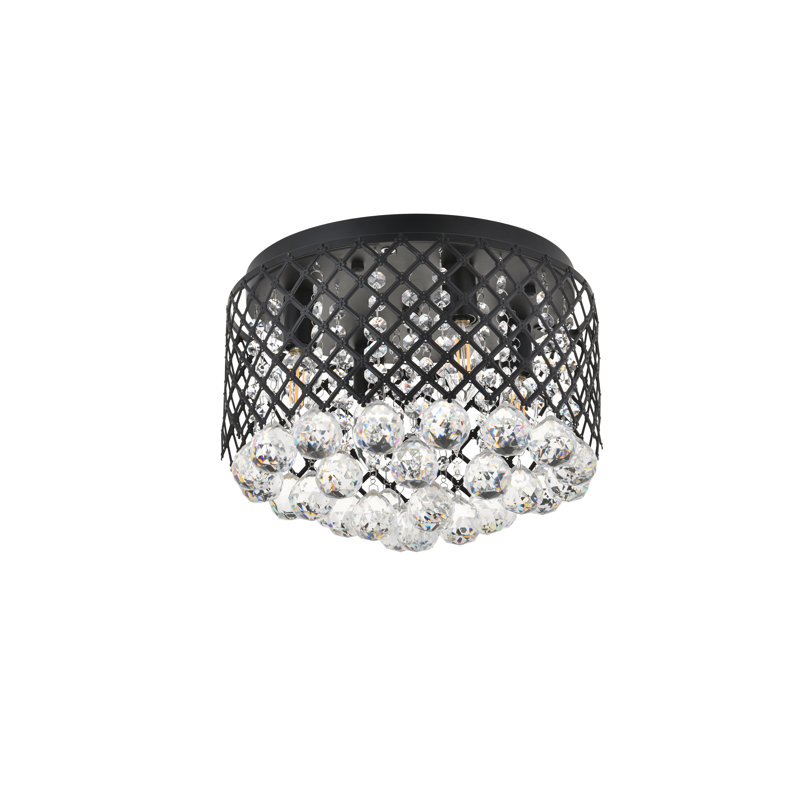 Mcnemar Flush Mount, Black