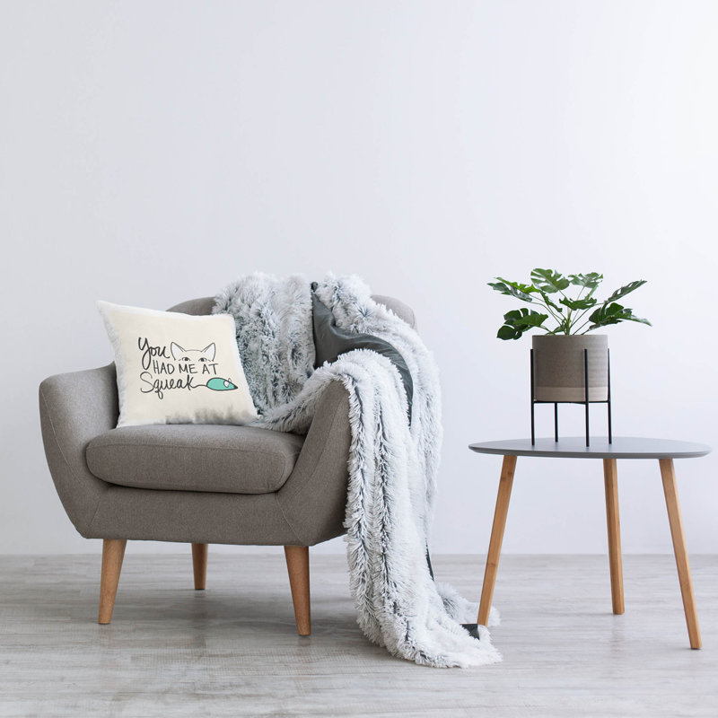 Housse et insert de coussin décoratif en polyester