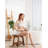 Teak Shower Bench For Inside Shower - 450lbs Capacity Wooden Shower Stool Benches Waterproof For Shaving Legs