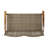 Modern 2-Seater Outdoor Loveseat