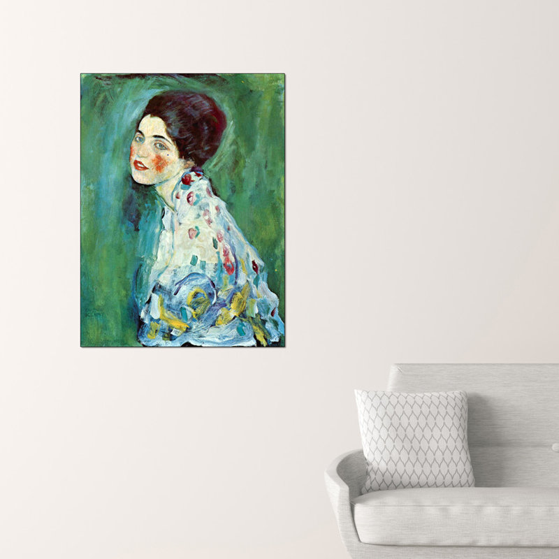 Gustav Klimt - Wrapped Canvas Painting, 80cm H x 60cm W x 1.8cm D