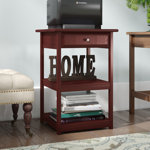 Raemarie 30.71'' H x 20.87'' W Printer Stand