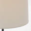 Thomas O'Brien Bryant 52" Adjustable Cordless Floor Lamp with Linen Shade-1240271351