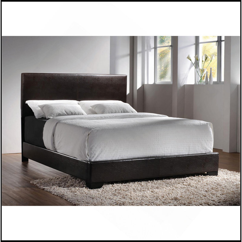 Dark Brown Full Panel Bed