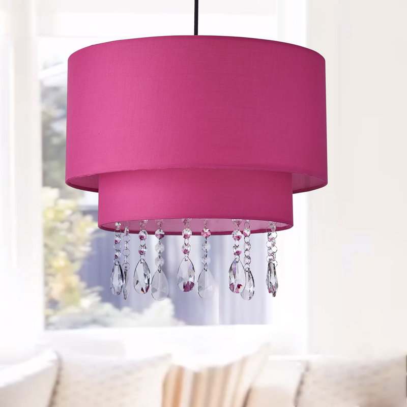 Luminaire suspendu tambour 3 lumières Kazem
