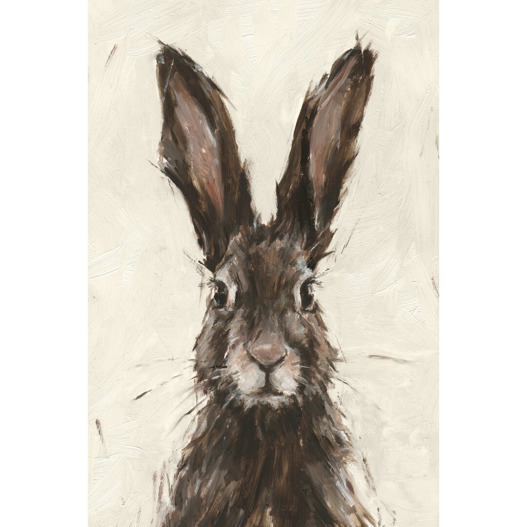 Leinwandbild European Hare I von Ethan Harper