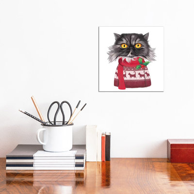 Gimli Christmas 1 Piece Wrapped Canvas Wall Art