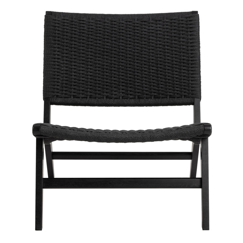 Littleton Upholstered Accent Chair, Black