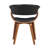 Baumgartner 18.1'' H Polyurethane Upholstered Walnut Armchair-33416470