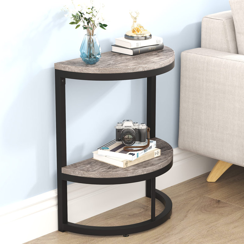 Adasha End Table Set, Grey