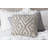 Geometric Cotton Blend Throw Pillow