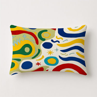 Jubilant Pop Indoor And Outdoor Pillow
