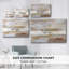 Toile tendue avec galerie Gold Quartz II-1885940928