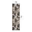 Tapis abstrait jaune / noir / gris-388269382