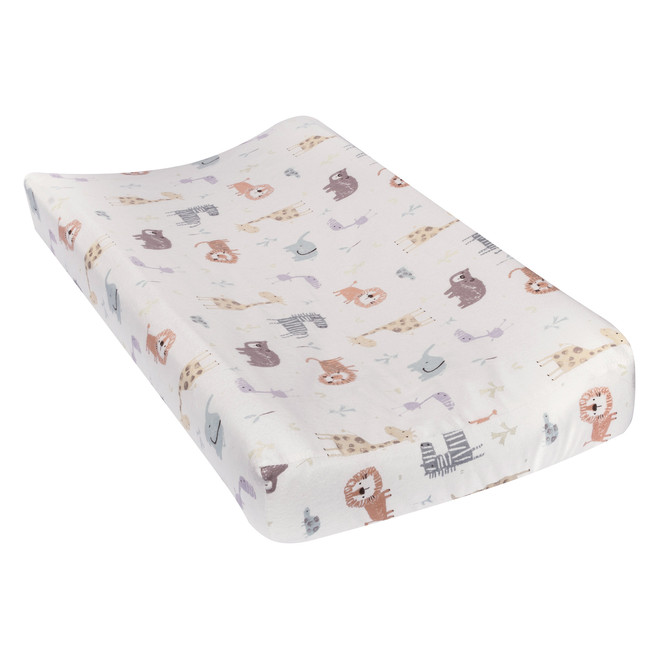 Isabelle & Max™ Tycho Crayon Jungle Deluxe Flannel Changing Pad Cover ...