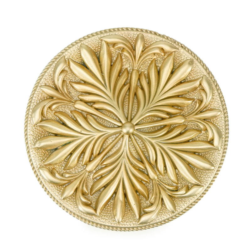 TREMONT KNOB; ANTIQUE NICKEL,  Satin Gold 