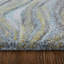 Kawai Hand Knotted Wool/Viscose Abstract Area Rug in Green/Multi-519851821