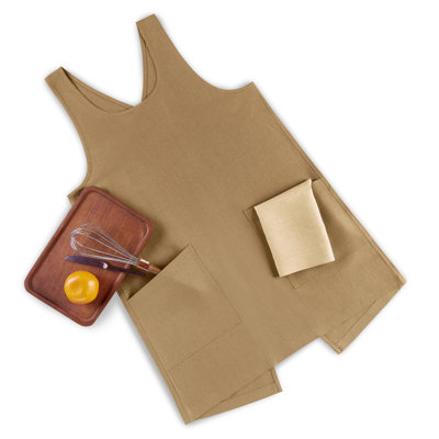 Linen Smock Apron 100% Pure Linen for Men & Women