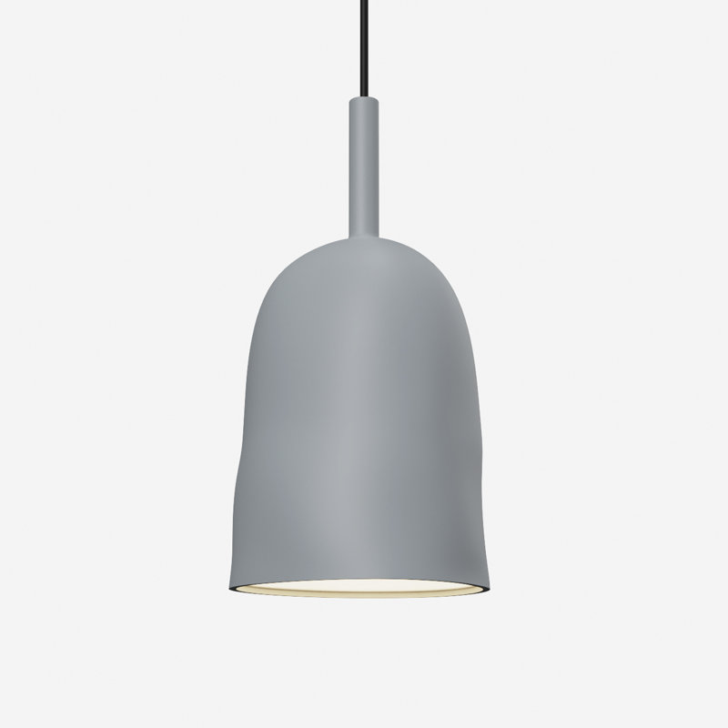 Vessel Pendant Light, 18" H x 14.5" W x 9" D, Midnight, Black