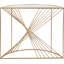 Benazir 100cm Glass Top Console Table
