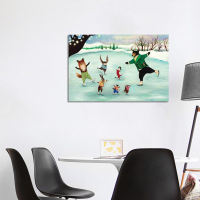 A Wondrous Whirl - Wrapped Canvas Painting