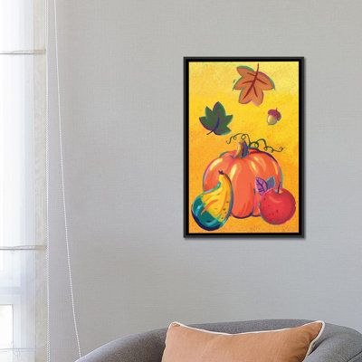 Graphic Cornucopia I - Wall Art Print - Framed Canvas
