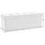 Jazmyne 109cm Wide Rectangle Solid Colour Footstool Ottoman with Storage