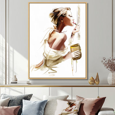 " Fashion Woman Portrait Digital "