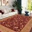 Tapis unique rouge / vert 11 pi 10 po x 16 pi 9 po Kellyanna par Arshs Fine Rugs