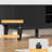 Modern style TV cabinet with sliding door-417951725