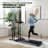 Mobile Computer Desk With Tilting Table, Adjustable Small Standing Desk W/ Monitor Shelf For Office-1003639534
