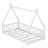 Tent-Inspired Low-Profile Bed Featuring Safety Rails And Built-In Slats-653124540