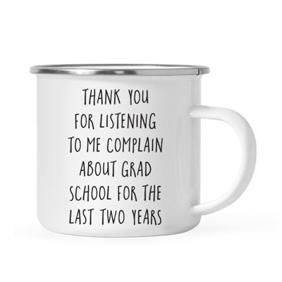 11 oz. Cadeau de tasse à café en acier inoxydable Graduation