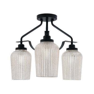 Plafonnier semi-encastré 3 lumières Odyssey