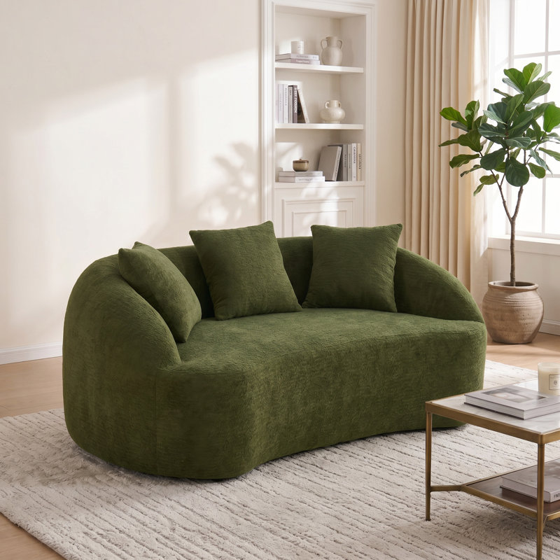 Causeuse Curve, Green